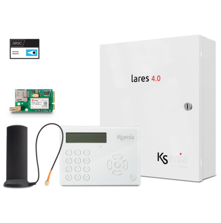 Larmpaket lares 4.0 40 wls 4G liten, ergo M vit