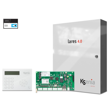 Larmpaket lares 4.0 40 wls mellan, ergo M vit
