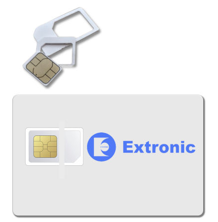 Extronic SIM-kort Tele2 Premium Industrial eUICC SE-EE Triple