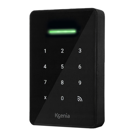 Utomhusmanöverpanel ergo-X Svart 15 m kabel