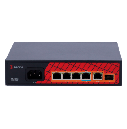 POE Switch 4-port SF-SW0604HIPOE-GF-65