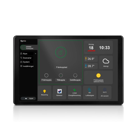 Touchman�verpanel conexa svart