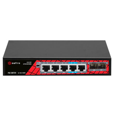 POE Switch 4-port SF-SW0704HIPOE-GMF-65
