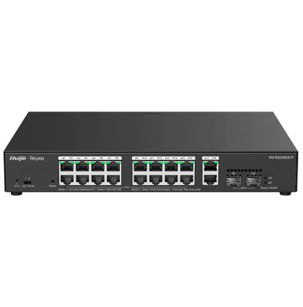 POE Switch 16-port managerad RG-ES220GS-P