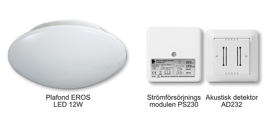 Utbildningspaket akustisk detektor AD230
